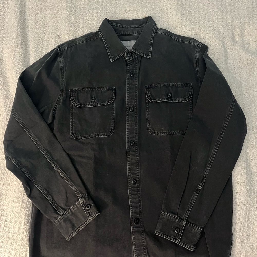 American Eagle Outfitters Charcoal Shirt